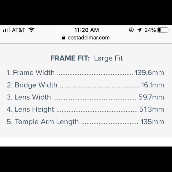 Costa Del Mar sunglasses - Picture 5 of 5